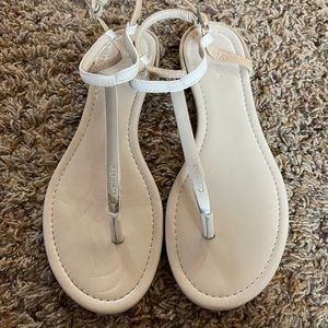 Calvin Klein flat sandals